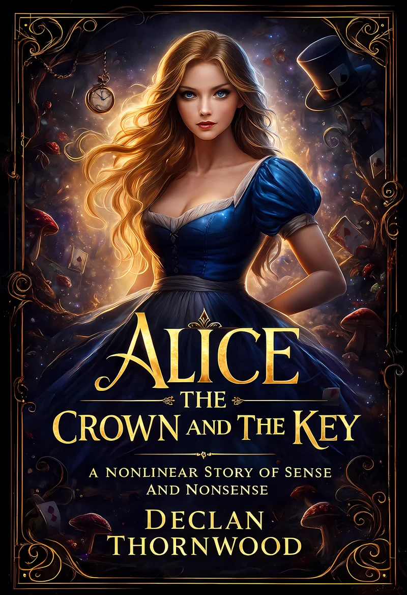 Cover of Alice: The Crown and The Key by Declan Thornwood